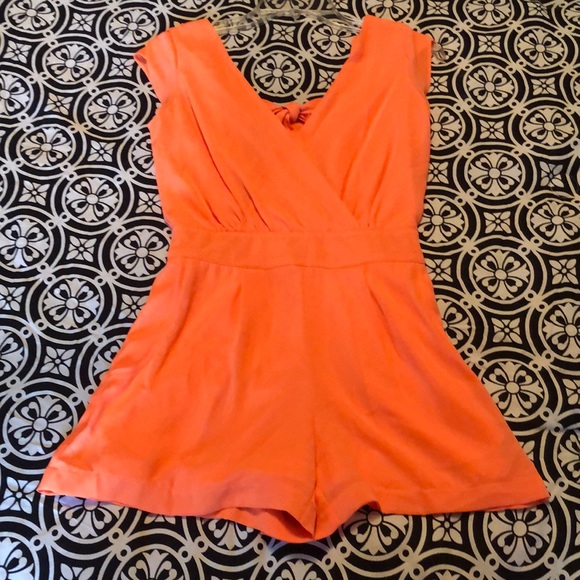 Bright orange romper! - Picture 1 of 3